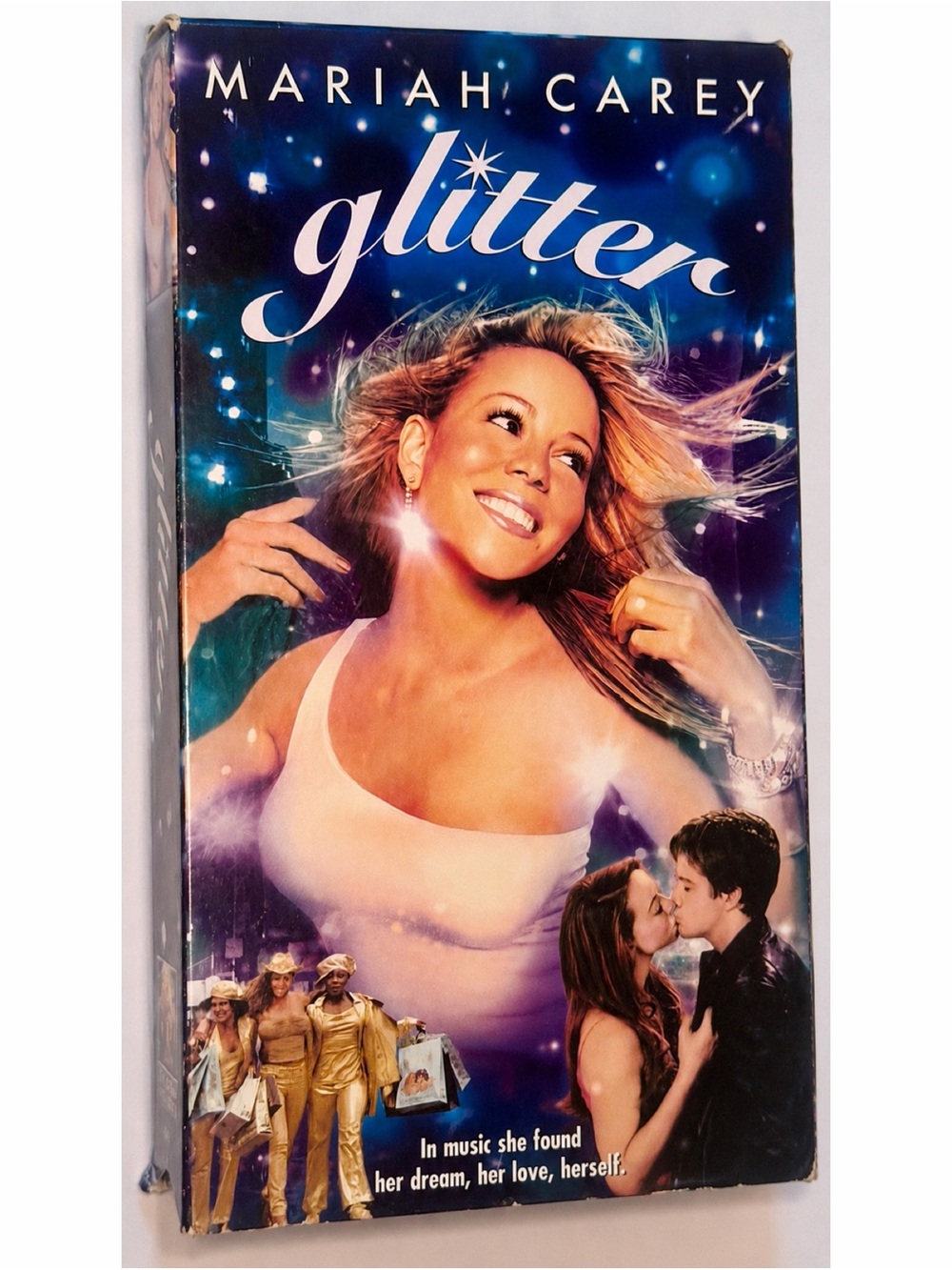 Mariah Carey Glitter VHS Tape 2001 Columbia TriStar Tested Works Slipcover Movie
